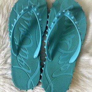 Christian Laboutin Flip Flops